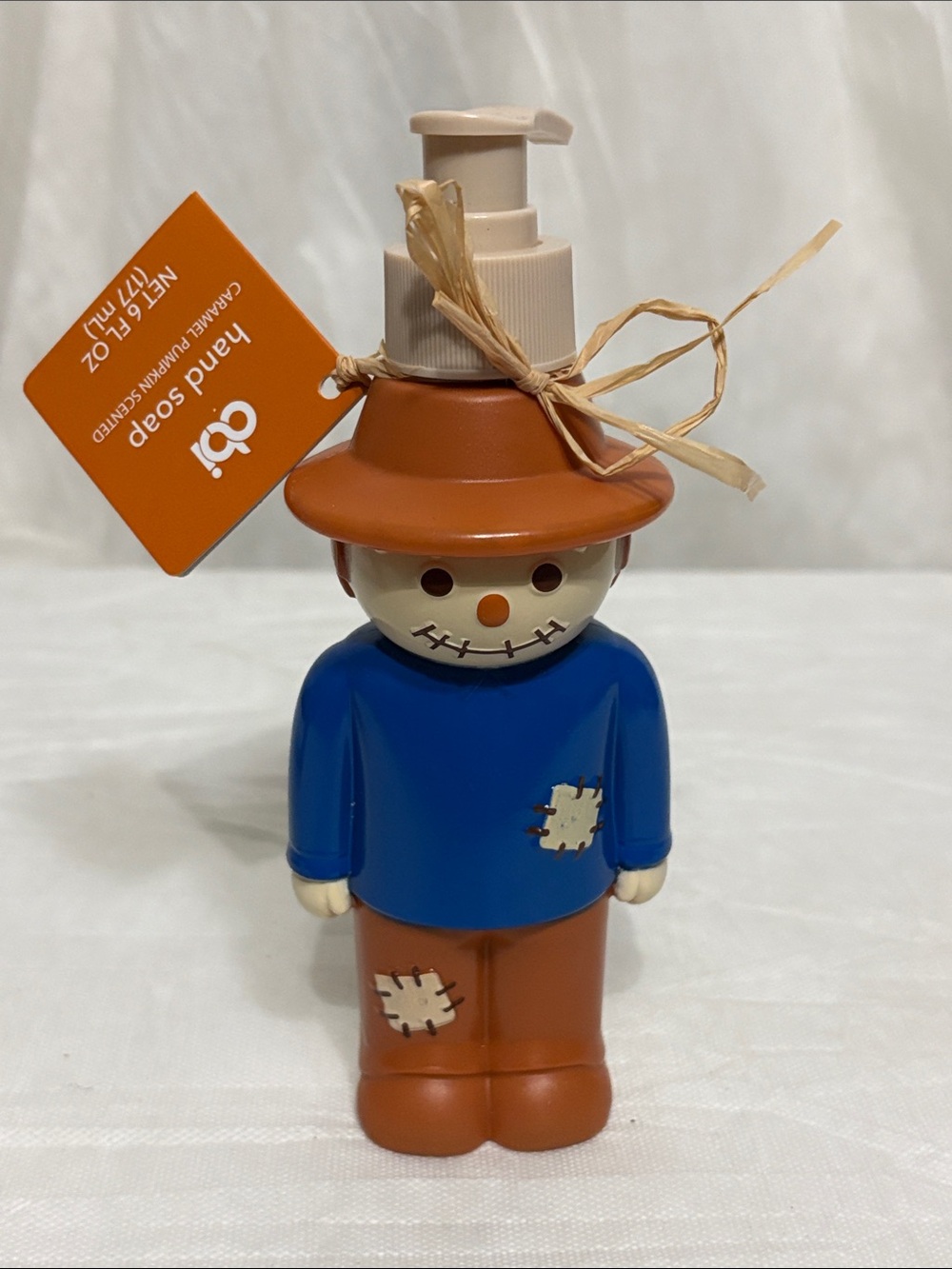 Scarecrow Hand Soap & Dispenser NWT